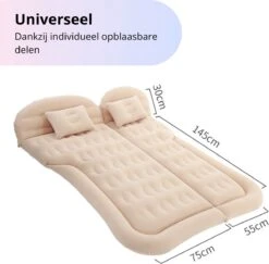 Opblaasbaar Auto Matras - Auto Luchtbed Grijs - Achterbank En Achterbak - Tweepersoons 3-in-1 Universeel Automatras - Inclusief Elektrische Pomp En Accessoires - Kampeer Luchtbed Voor Reizen -Kampeer Verkoop 1200x1180 9