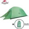Cloud Up 1 Upgraded - Naturehike® - 1 Persoons Tent - Lichtgewicht Tent - Incl. Grondzeil - 210T 3000mm - Outdoor - Waterdicht - Hiking & Wandelen -Kampeer Verkoop 1200x1182 1