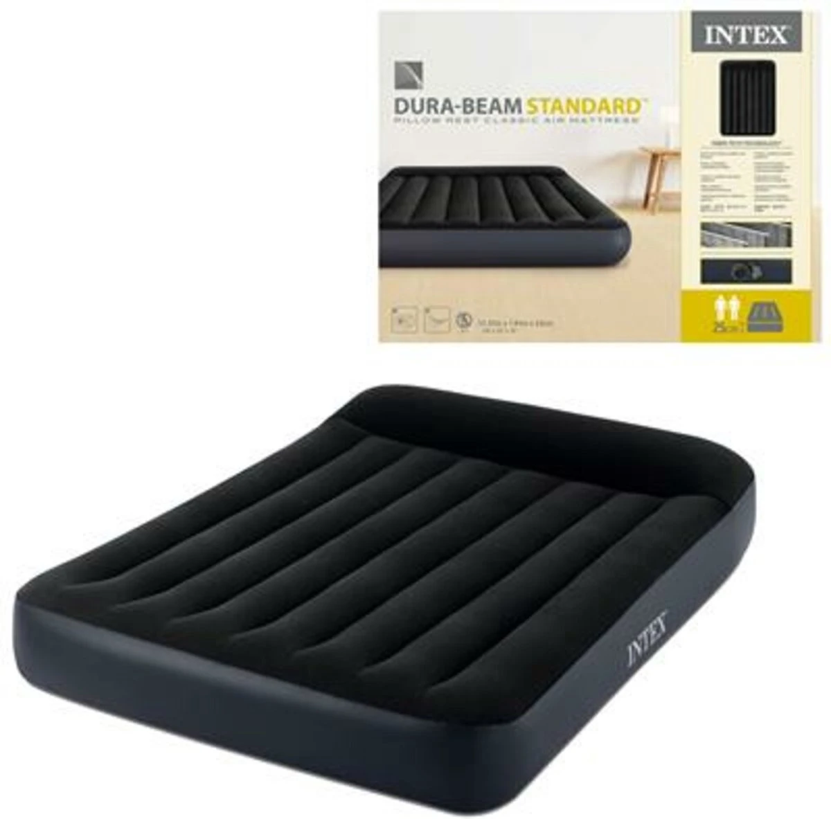 Intex Pillow Rest Classic Full Luchtbed - 2-persoons - 191x137x23 Cm 19 Intex Pillow Rest Classic Full Luchtbed - 2-persoons - 191x137x23 Cm - Image 19