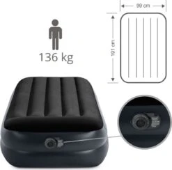 Intex Pillow Twin Luchtbed 1-persoons 99x191x42 Cm -Kampeer Verkoop 1200x1183