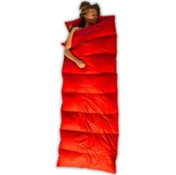 LOWLAND OUTDOOR® Donzen Slaapzak - Companion Economy - 210x80 Cm - Rood -Kampeer Verkoop 1200x1196 14