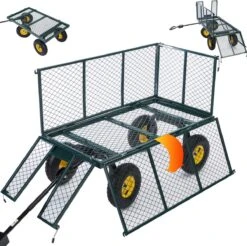 Gardebruk Bolderkar Binnenzeil - Belastbaar Tot 550 Kg – Groen -Kampeer Verkoop 1200x1196 24