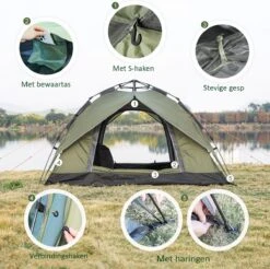 Sens Design Pop Up Tent - Tent - 2-3 Personen -Kampeer Verkoop 1200x1197