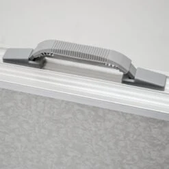 Aluminium Kampeertafel 120x60cm - Campingtafel Inklapbaar - 3-voudig Verstelbare Vouwtafel Grijs -Kampeer Verkoop 1200x1198 15