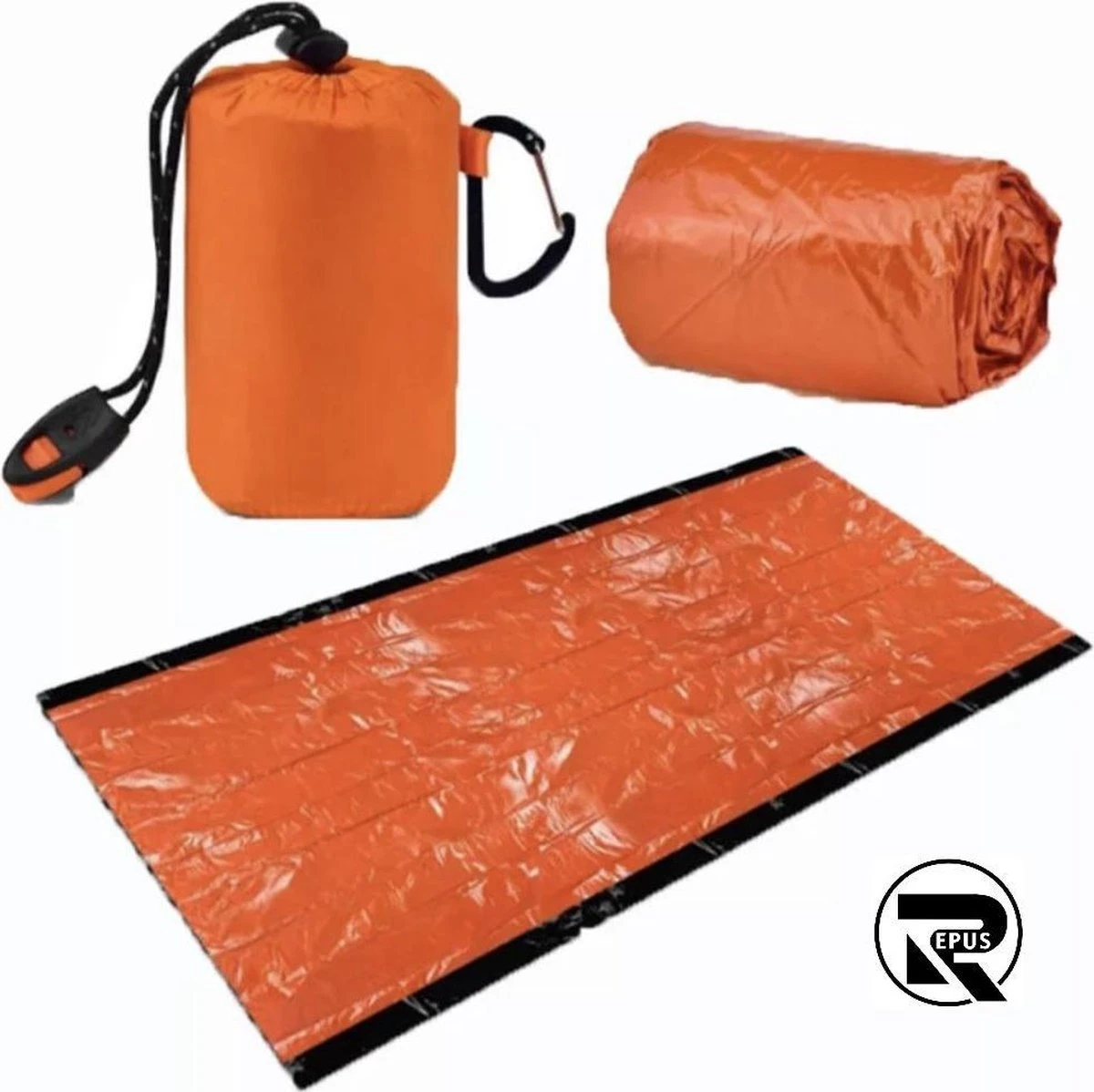 REPUS Nood Slaapzak | Life Bivy | Travel Safe |Lichtgewicht Slaapzak | Bivakzak | Extreme Light |Camperen | Outdoor | Camping | Musthave |Slaapzak | Wandelen | Tent | Reizen | Roadtrip | 2 REPUS Nood Slaapzak | Life Bivy | Travel Safe |Lichtgewicht Slaapzak | Bivakzak | Extreme Light |Camperen | Outdoor | Camping | Musthave |Slaapzak | Wandelen | Tent | Reizen | Roadtrip | - Image 2