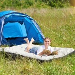 Orange85 Luchtbed - Tweepersoons - Met Reparatieset - Zwart - Grijs -Kampeer Verkoop 1200x1200 1018