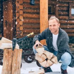 Relaxdays Bolderkar Tuin - Platte Tuinwagen - Luchtbanden - 200 Kg - Transportkar - Staal -Kampeer Verkoop 1200x1200 1111