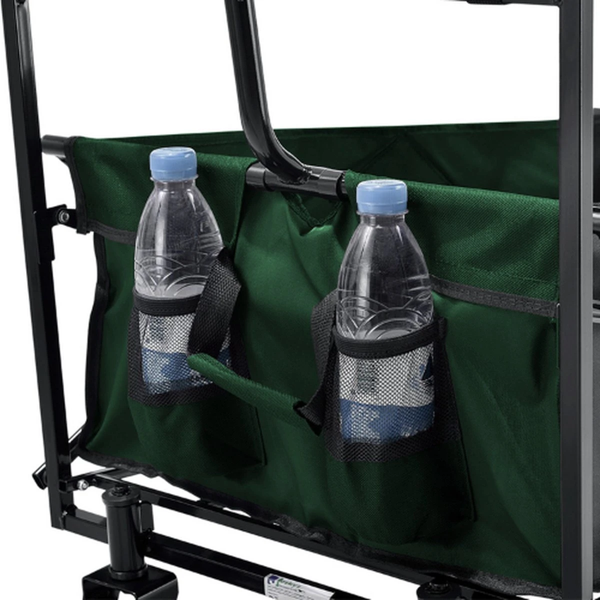 Rijoka Opvouwbare Bolderkar Mét Harde Bodem | Groen 3 Rijoka Opvouwbare Bolderkar Mét Harde Bodem | Groen - Image 3