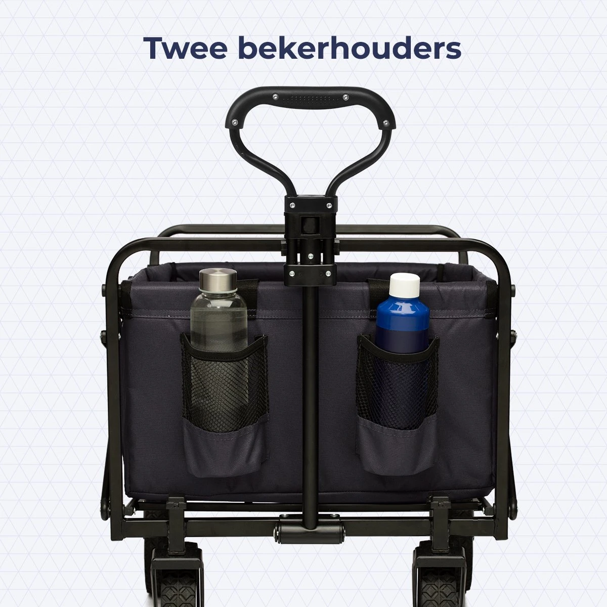 LifeGoods Bolderkar - Opvouwbaar - Draaibare Wielen - 2 Standen - 70KG Draagkracht - Zwart 8 LifeGoods Bolderkar - Opvouwbaar - Draaibare Wielen - 2 Standen - 70KG Draagkracht - Zwart - Image 8