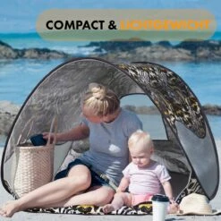Deryan Luxe Pop Up Strandtent - Anti-UV 50+ - Zoo -Kampeer Verkoop 1200x1200 120