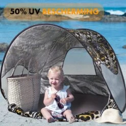 Deryan Luxe Pop Up Strandtent - Anti-UV 50+ - Zoo -Kampeer Verkoop 1200x1200 121