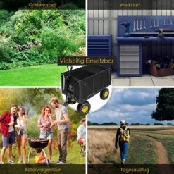 Exxen KESSER® Bolderkar, 550 Kg Belastbaar, Tuinwagen, Transportwagen, Tuinwagen, Uitneembaar Zeil, Gereedschapswagen, Handwagen, Veelzijdig Inzetbaar, Zwart 14 Exxen KESSER® Bolderkar, 550 Kg Belastbaar, Tuinwagen, Transportwagen, Tuinwagen, Uitneembaar Zeil, Gereedschapswagen, Handwagen, Veelzijdig Inzetbaar, Zwart -Kampeer Verkoop 1200x1200 1216