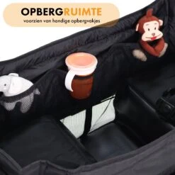 Deryan Luxe Sandy Bolderkar - Duo Buggy - Tandem Buggy - Opvouwbaar - Inklapbare Bolderwagen - Duo Kinderwagen - Zwart -Kampeer Verkoop 1200x1200 1227