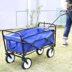 Merkloos Bolderkar - Bolderkar Opvouwbaar - Bolderwagen - Bolderwagen Opvouwbaar - Blauw -Kampeer Verkoop 1200x1200 1258