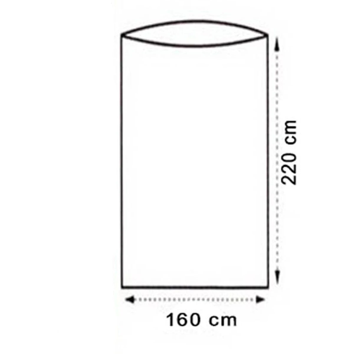 LOWLAND OUTDOOR® LAKENZAK - SUPERLITE - 2 PERS - 220X160 CM - 600GR 2 LOWLAND OUTDOOR® LAKENZAK - SUPERLITE - 2 PERS - 220X160 CM - 600GR - Image 2