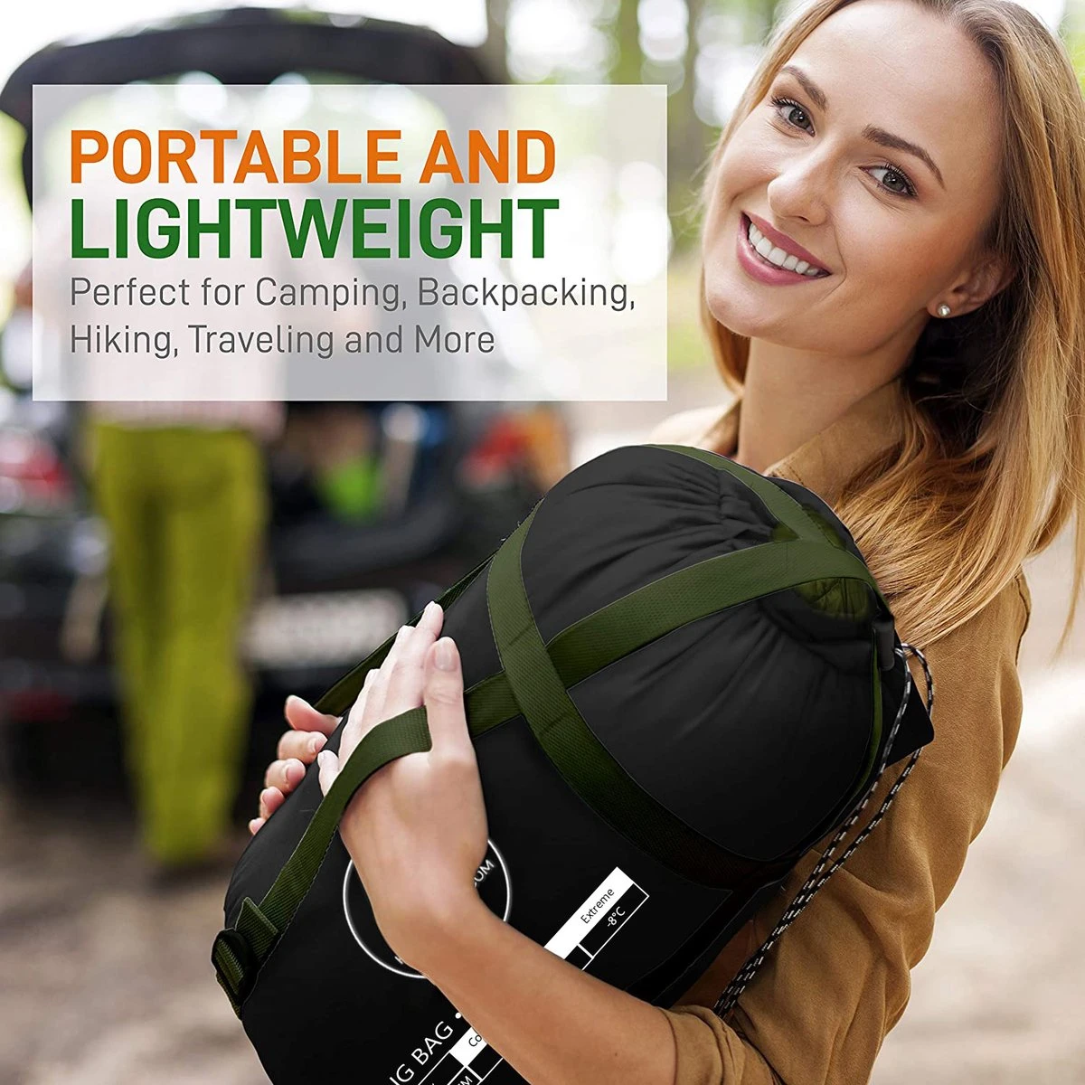 HikeMeister® Outdoor Survival Fishing Mummy Slaapzak 230 X 80 Cm -8°C 3 HikeMeister® Outdoor Survival Fishing Mummy Slaapzak 230 X 80 Cm -8°C - Image 3