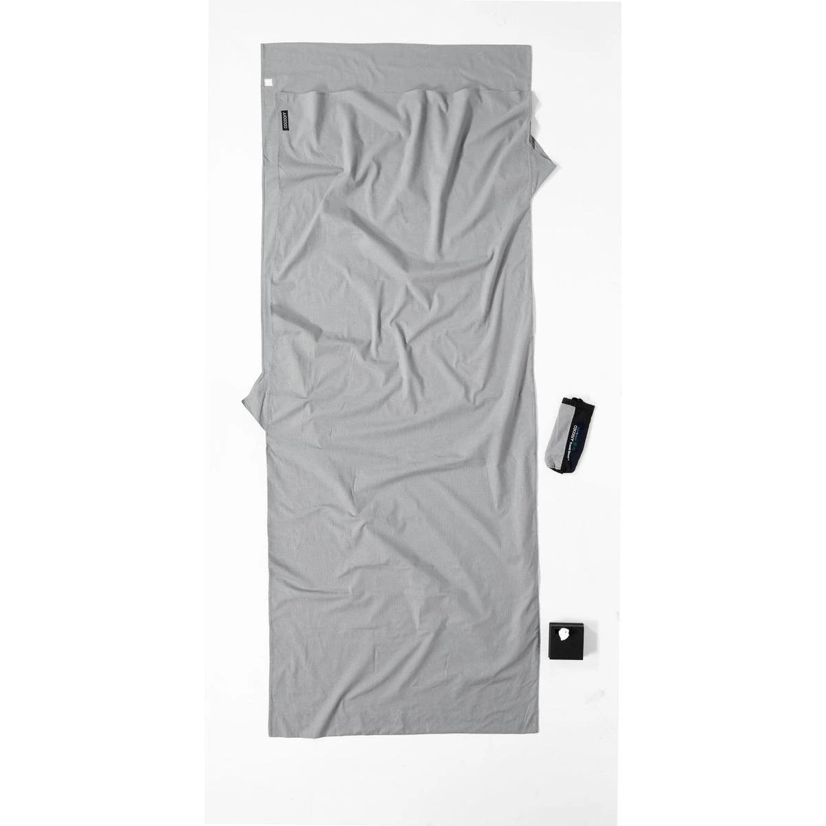 Cocoon Travelsheet InsectShield 100% Katoen - Safari Grey 2 Cocoon Travelsheet InsectShield 100% Katoen - Safari Grey - Image 2