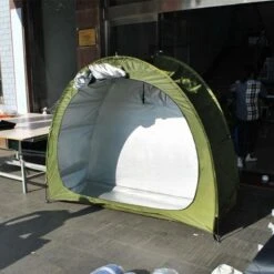 Merkloos Fietstent, Beschermhoes Fietsenschuur, Tent Voor Camping In De Open Lucht-groen 200*80*165CM -Kampeer Verkoop 1200x1200 28