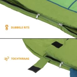 Dutch Mountains Kinderslaapzak Nijlpaard - 170 X 70cm Polyester - Zacht Lichtgewicht – Opberghoes -Kampeer Verkoop 1200x1200 299