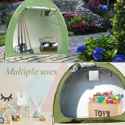 Merkloos Fietstent, Beschermhoes Fietsenschuur, Tent Voor Camping In De Open Lucht-groen 200*80*165CM -Kampeer Verkoop 1200x1200 30