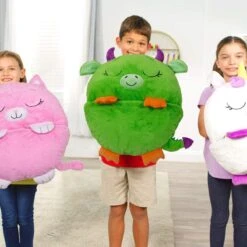 Draak Slaapzak -160 Cms | Kinderslaapzak | Slaapzak Junior | Nappers | Children Sleeping Bag | Kinderen Slaapzak | Super Soft 2 In 1 Fun Pillow &Sleepy For Boys | Draak Slaapzak | Zachte Slaapzak | Knuffel Slaapzak | 2 In 1 Slaapzak | Kinderen -Kampeer Verkoop 1200x1200 348