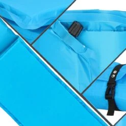 Springos Slaapmat | Zelfopblazend | 186 Cm | Inclusief Hoes & Hoofdkussen | Lichtblauw -Kampeer Verkoop 1200x1200 374