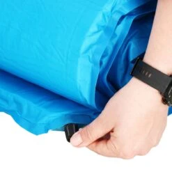 Springos Slaapmat | Zelfopblazend | 186 Cm | Inclusief Hoes & Hoofdkussen | Lichtblauw -Kampeer Verkoop 1200x1200 378