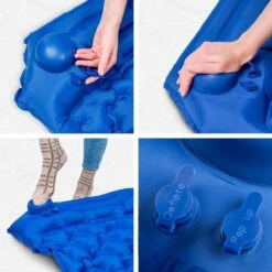 TRVLMORE Slaapmat - Zelfopblazend - 1 Persoons - Ingebouwde Pomp En Kussen - Blauw 13 TRVLMORE Slaapmat - Zelfopblazend - 1 Persoons - Ingebouwde Pomp En Kussen - Blauw -Kampeer Verkoop 1200x1200 415