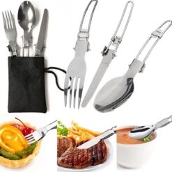 Camping Outdoor Kookset 13-delig Camping Servies En Pannen Pannenset Keukengerei - BPA-vrij & Geen Giftige Stoffen - Opvouwbaar & Licht - Ideaal Voor Reizen, Festival, Wandelen -Kampeer Verkoop 1200x1200 531