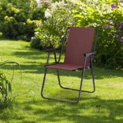 Relaxdays Campingstoel Inklapbaar Set Van 2 - Klapstoel 100 Kg - Visstoel Met Armleuningen - Grijs -Kampeer Verkoop 1200x1200 576