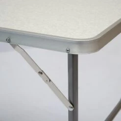 Alu Campingtafel 70x55cm - Inklapbbar Kampeertafel - Picknicktafel Licht Vouwtafel Klaptafel Grijs -Kampeer Verkoop 1200x1200 633