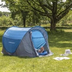 Dunlop Pop Up Tent 220 X 120 X 90 Cm - Grijs/ Blauw - 1 Persoons 10 Dunlop Pop Up Tent 220 X 120 X 90 Cm - Grijs/ Blauw - 1 Persoons -Kampeer Verkoop 1200x1200 65