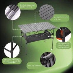 Campingtafel Inklapbaar En Opvouwbaar - Kampeertafel - Lichtgewicht Hittebestendig -Kampeer Verkoop 1200x1200 696