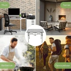 Campingtafel Inklapbaar En Opvouwbaar - Kampeertafel - Lichtgewicht Hittebestendig -Kampeer Verkoop 1200x1200 700