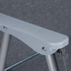 Relaxdays Strandstoel Opvouwbaar - Set Van 2 - Lage Campingstoel - Kampeerstoel Leuning - Grijs -Kampeer Verkoop 1200x1200 766