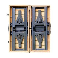 Merkloos Deuba Picknicktafel Campingtafel - Opvouwbaar Voor 4 Personen - Hout En Aluminium -Kampeer Verkoop 1200x1200 805