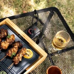 Travellife Greccio Outdoor Tafel Mesh Black 90 X 60 -Kampeer Verkoop 1200x1200 824