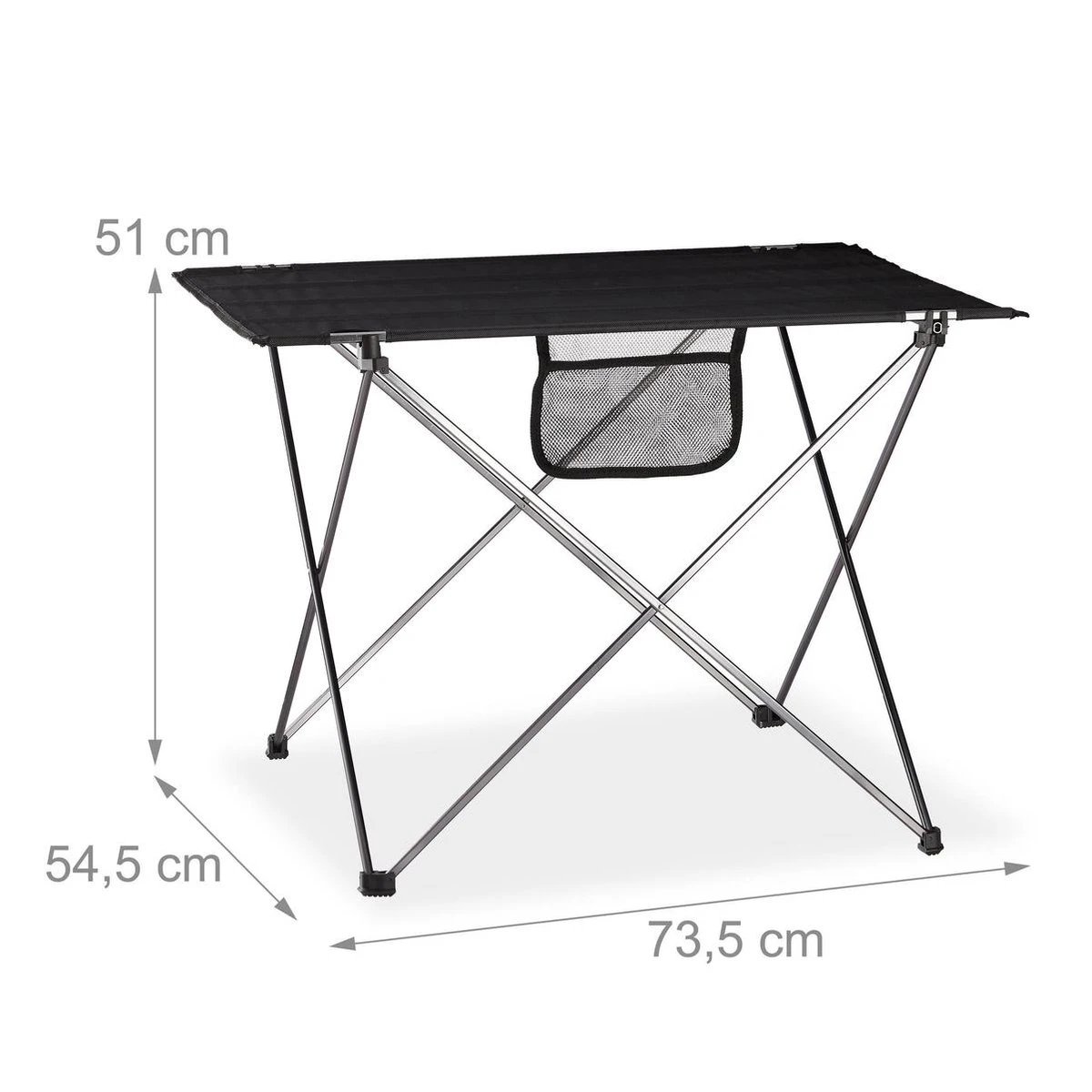 Relaxdays Campingtafel Inklapbaar - Kampeertafel - Klaptafel - Picknicktafel - Draagzak 4 Relaxdays Campingtafel Inklapbaar - Kampeertafel - Klaptafel - Picknicktafel - Draagzak - Image 4