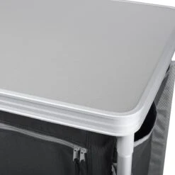 Campart Campingkeuken KI-0734 - Campingkast Groot - 4 Verstelbare Poten - Opvouwbaar En Lichtgewicht - Inclusief Opbergtas - Grijs -Kampeer Verkoop 1200x1200 955