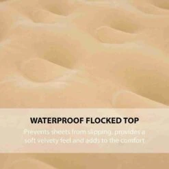 Merkloos Avenli 88030 Hoog Verhoogd Gevlokt Luchtbed | Queensize | Ingebouwde Pompen | Snelle En Gemakkelijke Inflatie -Kampeer Verkoop 1200x1200 982