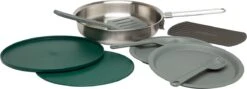 Stanley The All-In_One Fry Pan Set 1 L - Campingkookset - Stainless Steel -Kampeer Verkoop 1200x430 3
