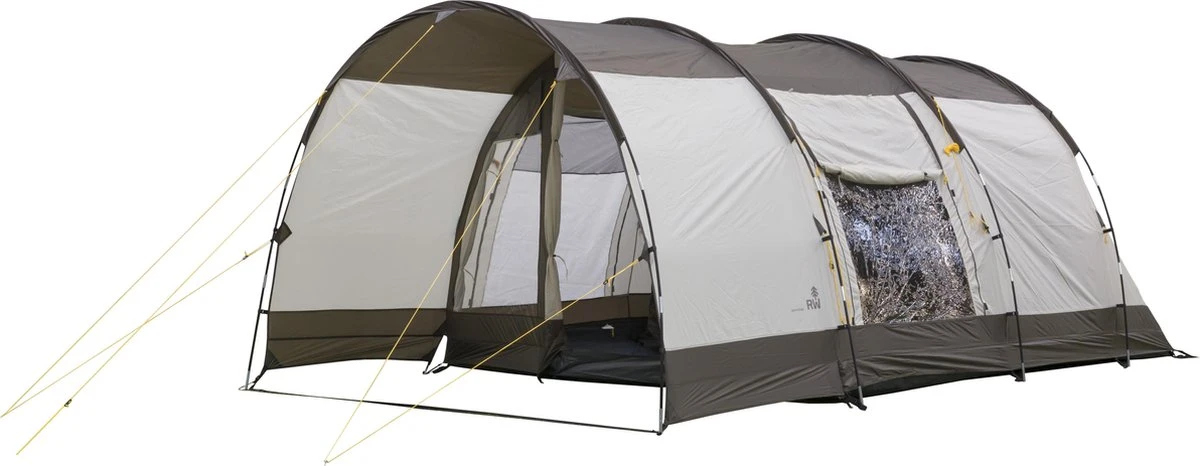 Redwood Zephyr 280 PO - Tent 4-persoons - Tunnel Tent - Grijs 1 Redwood Zephyr 280 PO - Tent 4-persoons - Tunnel Tent - Grijs