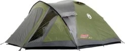 Coleman Darwin 4 Plus Koepeltent - 4-Persoons - Groen -Kampeer Verkoop 1200x491