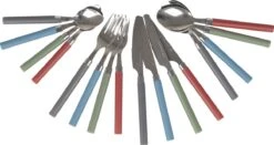 Bo-Camp Bestekset - 4-Delig - 1-Persoons - Groen -Kampeer Verkoop 1200x638