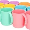 12x Stuks Plastic Drinkbekers Van Kunststof 350 Ml Multi-color - Limonade Bekers - Campingservies/picknickservies -Kampeer Verkoop 1200x663