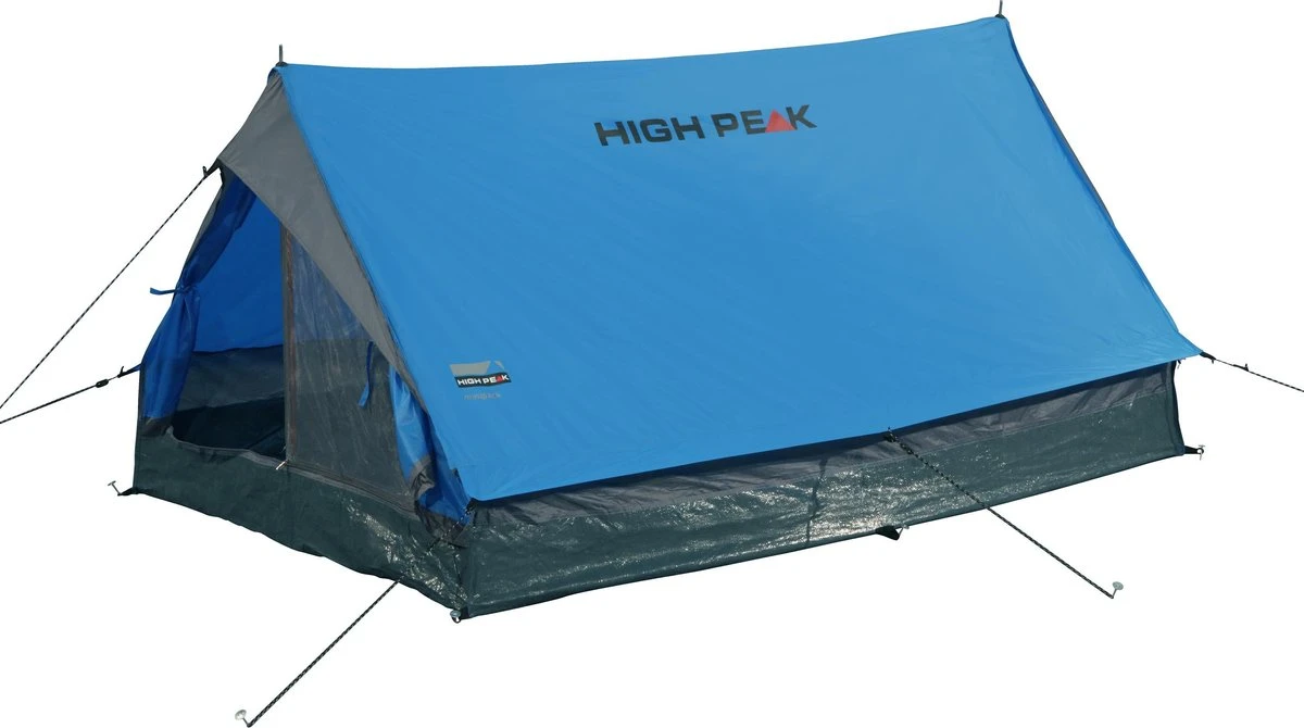 High Peak Minipack Tunneltent - Blauw - 2 Persoons 2 High Peak Minipack Tunneltent - Blauw - 2 Persoons - Image 2