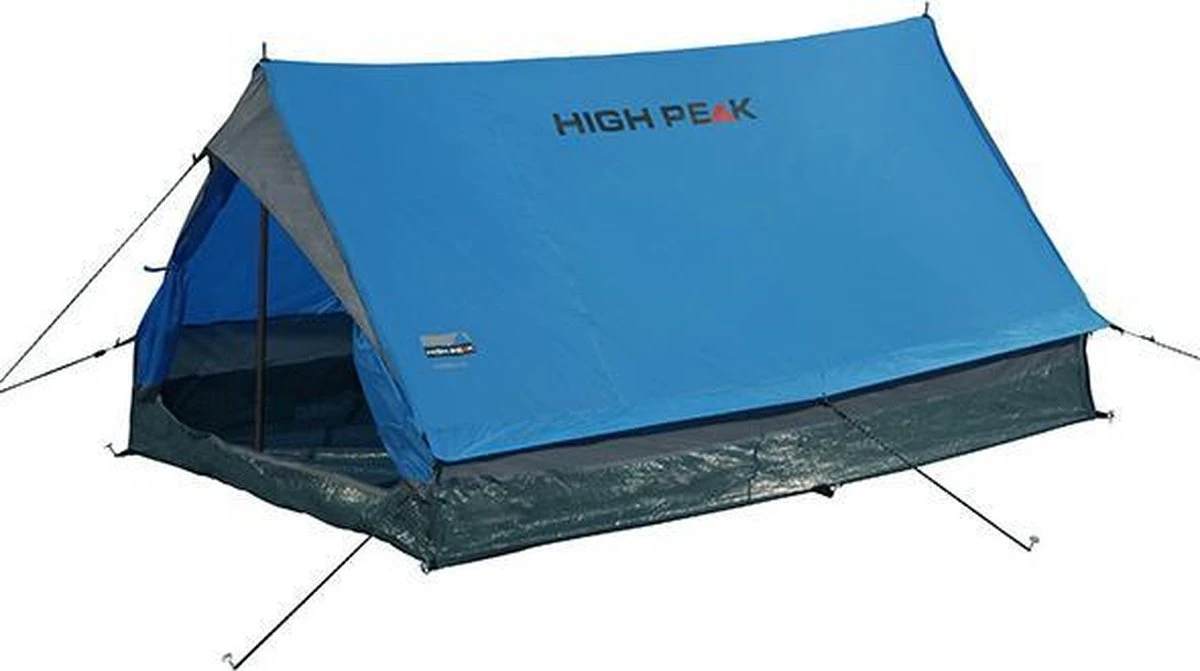 High Peak Minipack Tunneltent - Blauw - 2 Persoons 8 High Peak Minipack Tunneltent - Blauw - 2 Persoons - Image 8
