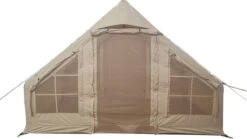 Opblaasbare Vier Persoons Tent Beige 300x200x210 Cm -Kampeer Verkoop 1200x676