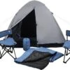MaxxSport Camping Set - 2 Persoons - Tent + Slaapzakken + Campingstoelen - 200x190x120cm -Kampeer Verkoop 1200x682
