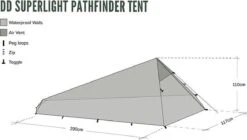 Dd Superlight Pathfinder Tent - Groen - 2 Persoons -Kampeer Verkoop 1200x682 2